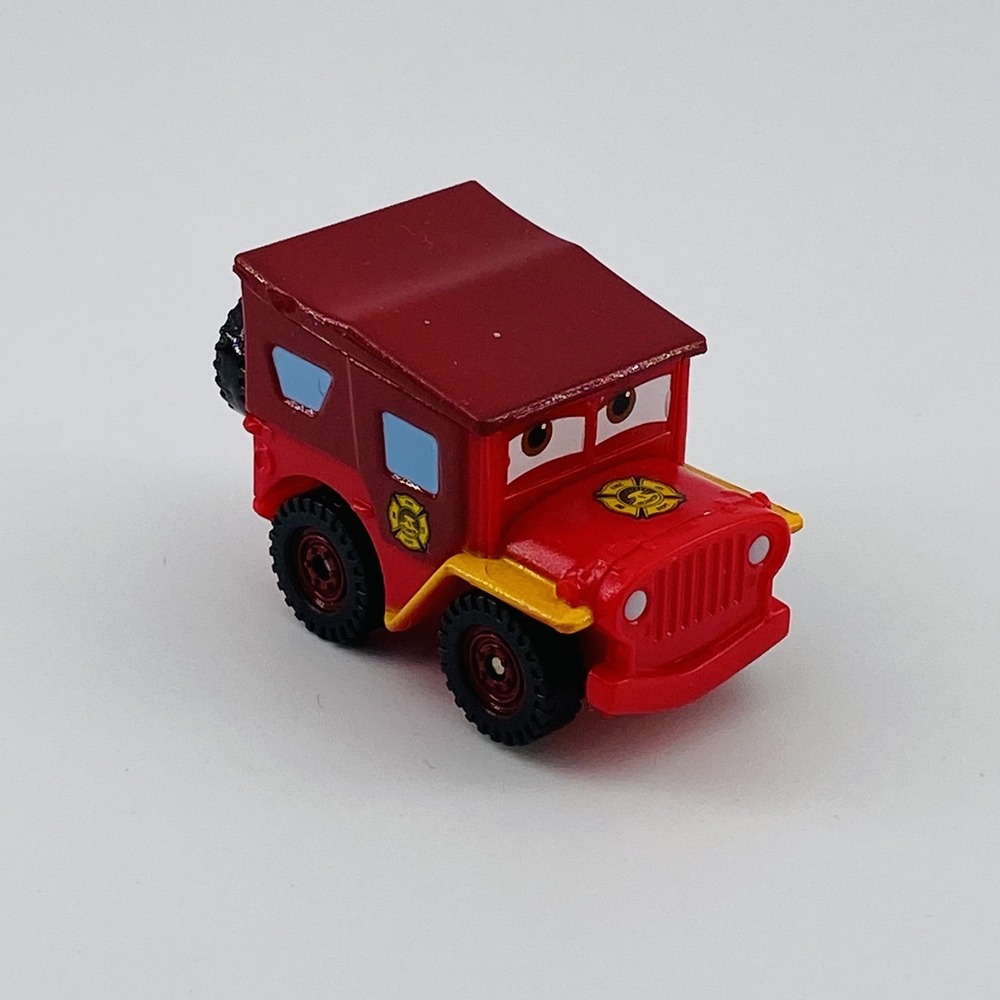 Disney Pixar Cars Mini Adventures  - Radiator Springs Fire Dept  Sarge Loose